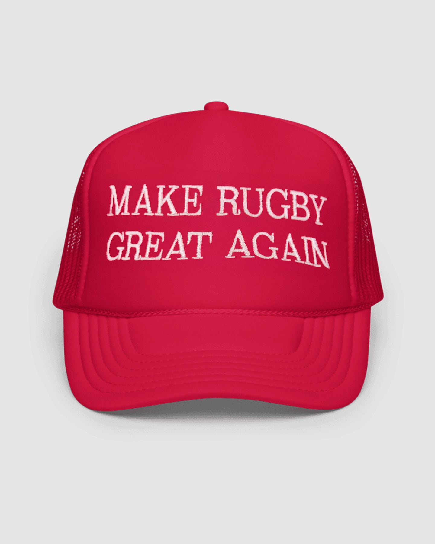 MAKE RUGBY GREAT AGAIN Trucker Hat - Red