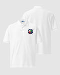 British & Irish Expats Rugby Polo Shirt - White