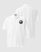 British & Irish Expats Rugby Polo Shirt - White