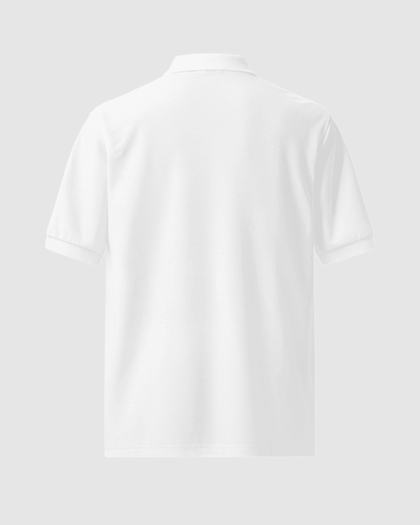 British & Irish Expats Rugby Polo Shirt - White