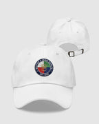 British & Irish Expats Rugby Dad Cap - White