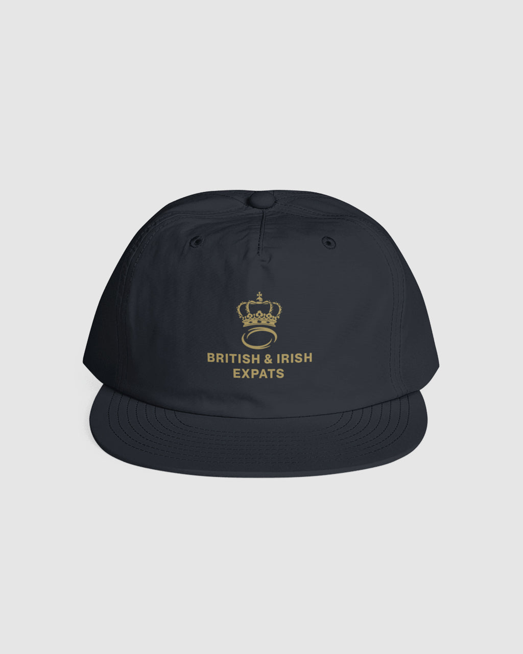 British & Irish Expats Rugby Golf Cap - Navy