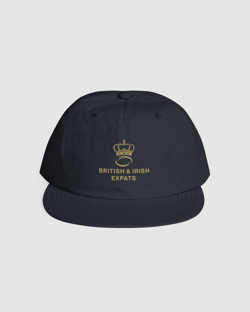 British & Irish Expats Rugby Golf Cap - Navy