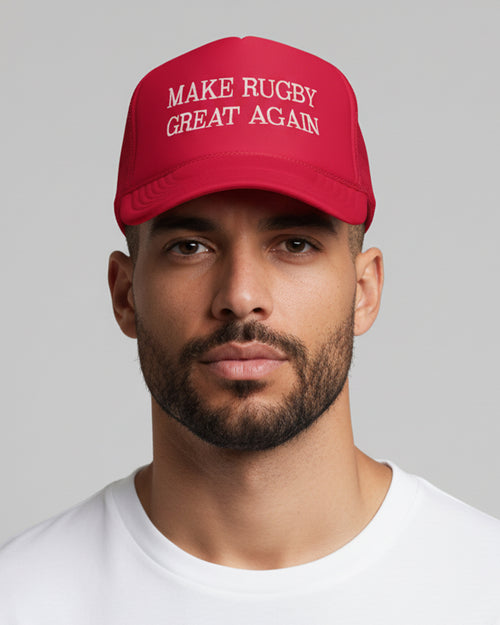 MAKE RUGBY GREAT AGAIN Trucker Hat - Red