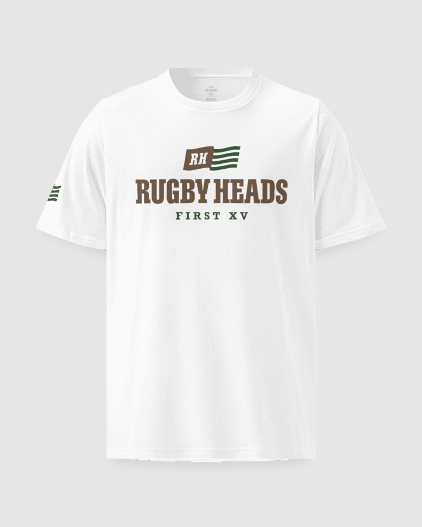 Rugby Heads 1st XV Under Armour® Athletic T-Shirt - White