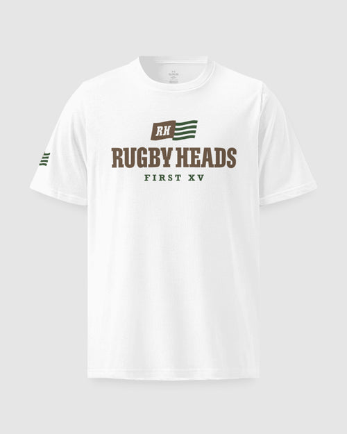 Rugby Heads 1st XV Under Armour® Athletic T-Shirt - White