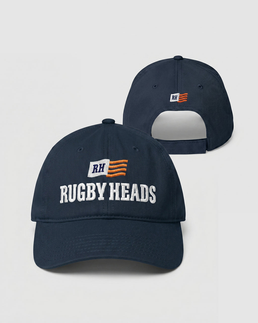 Rugby Heads Amsterdam Flagship Dad Cap - Dark Navy