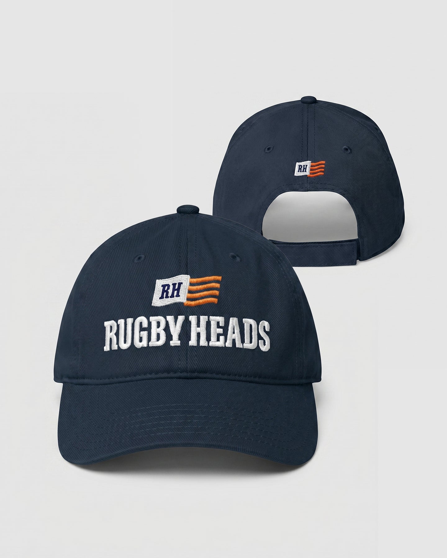 Rugby Heads Amsterdam Flagship Dad Cap - Dark Navy