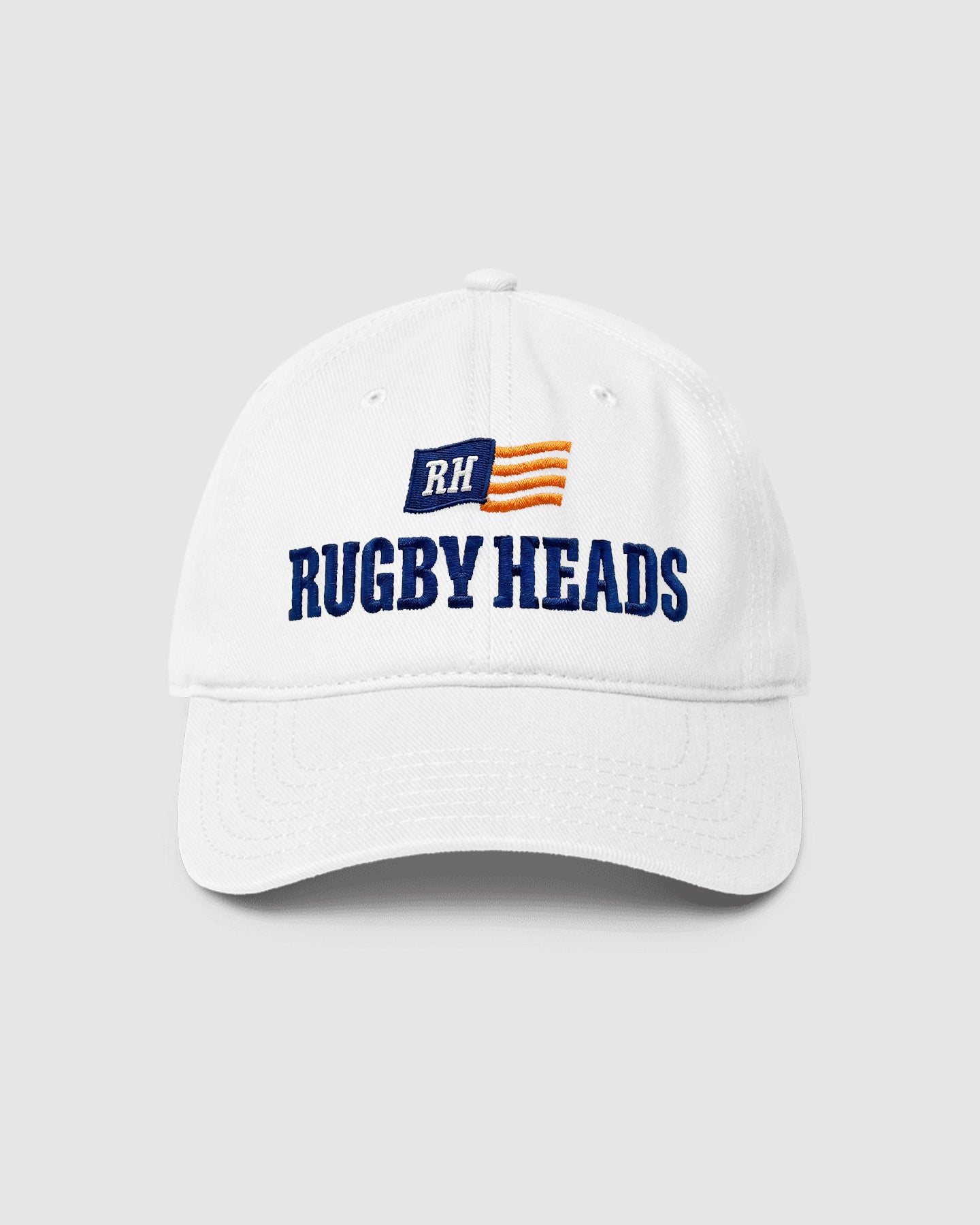 Rugby Heads Amsterdam Flagship Dad Cap - White