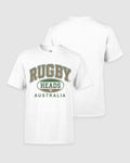 Rugby Heads Staple T-Shirt - White