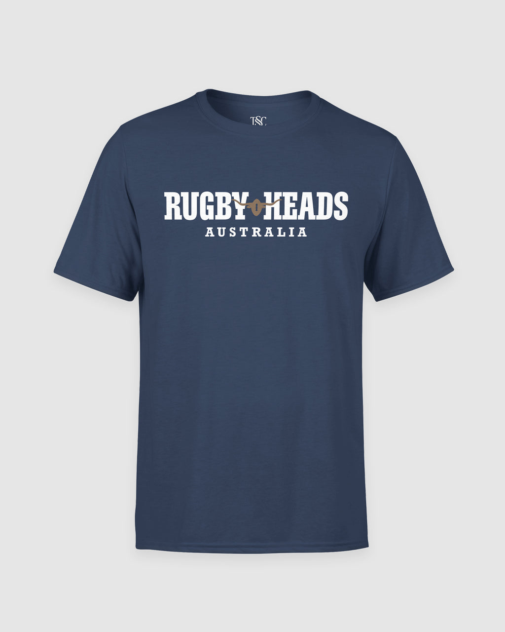 Rugby Heads Australia T-Shirt - Navy