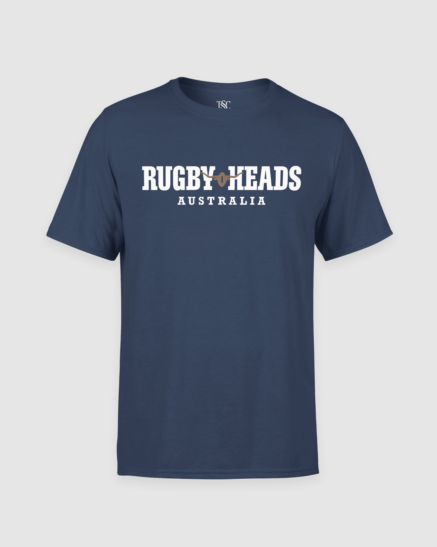 Rugby Heads Australia T-Shirt - Navy