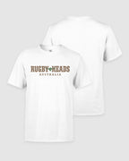 Rugby Heads Australia T-Shirt - White