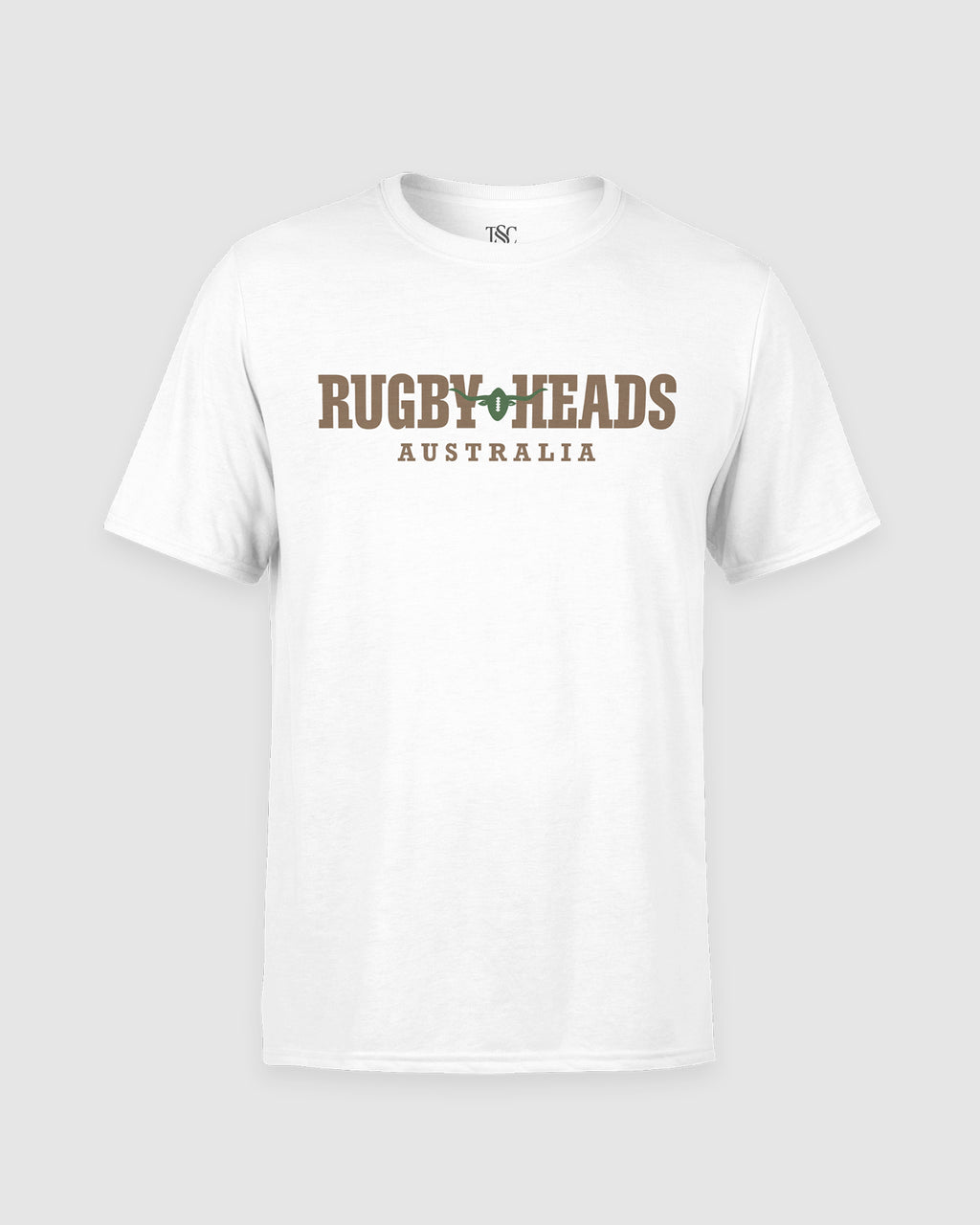 Rugby Heads Australia T-Shirt - White