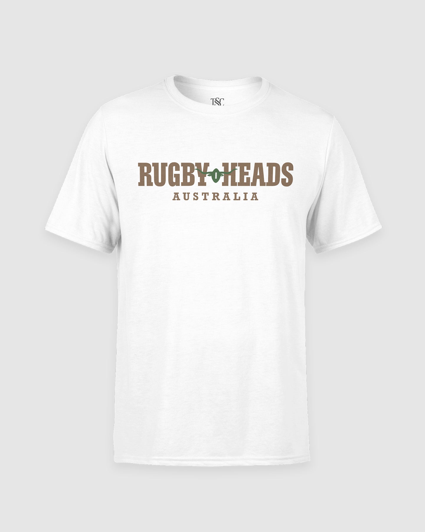 Rugby Heads Australia T-Shirt - White