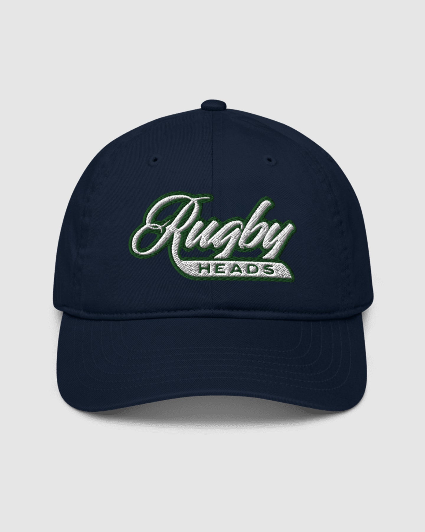 Rugby Heads Club Dad Cap - Navy