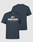 Rugby Heads Flagship Amsterdam T-Shirt - Navy