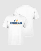Rugby Heads Flagship Amsterdam T-Shirt - White