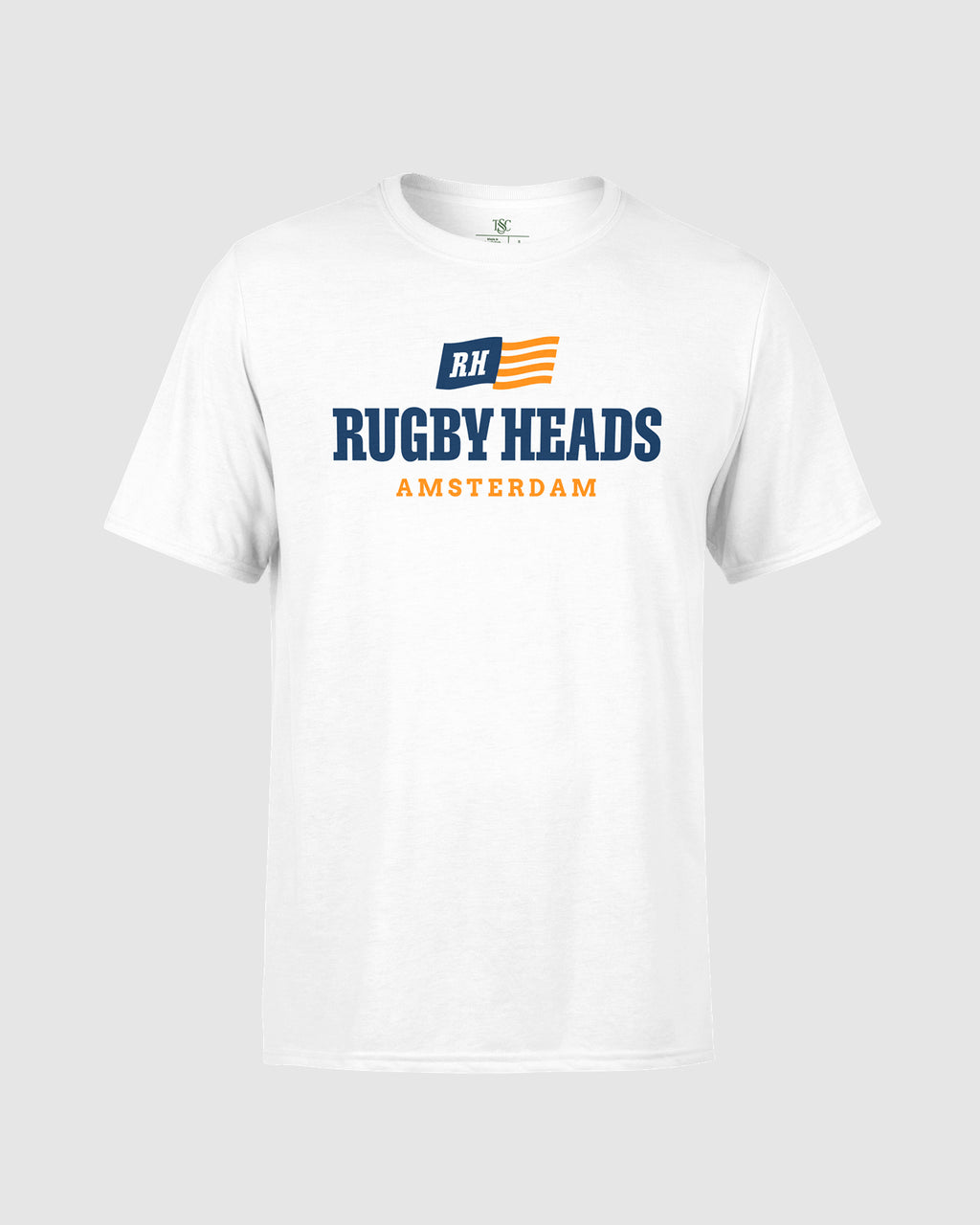 Rugby Heads Flagship Amsterdam T-Shirt - White