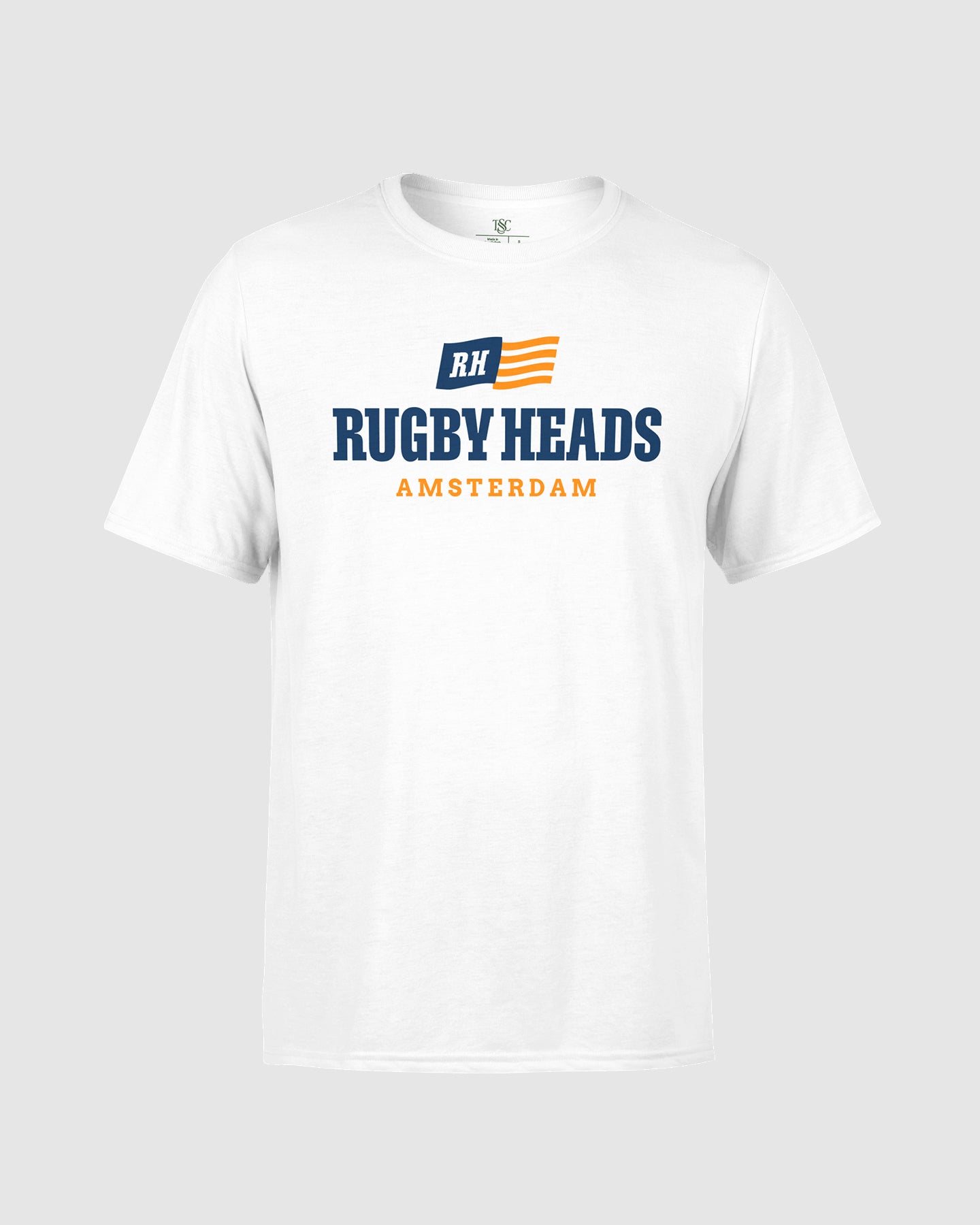 Rugby Heads Flagship Amsterdam T-Shirt - White