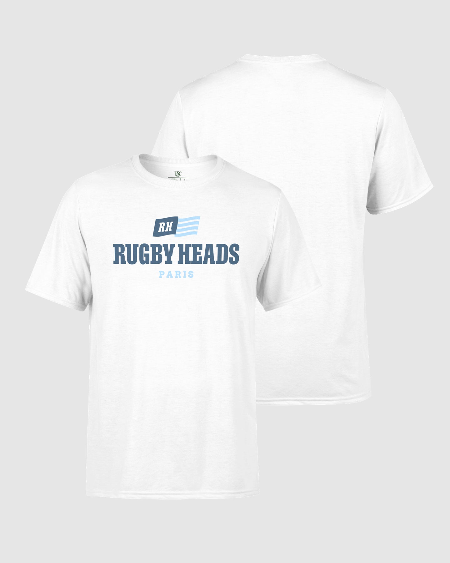 Rugby Heads Flagship Paris T-Shirt - White