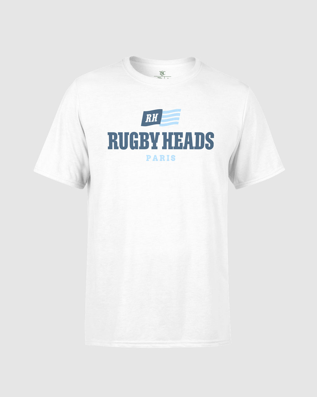 Rugby Heads Flagship Paris T-Shirt - White