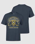 UQ Rugby 3-Peat Championship T-Shirt - Navy