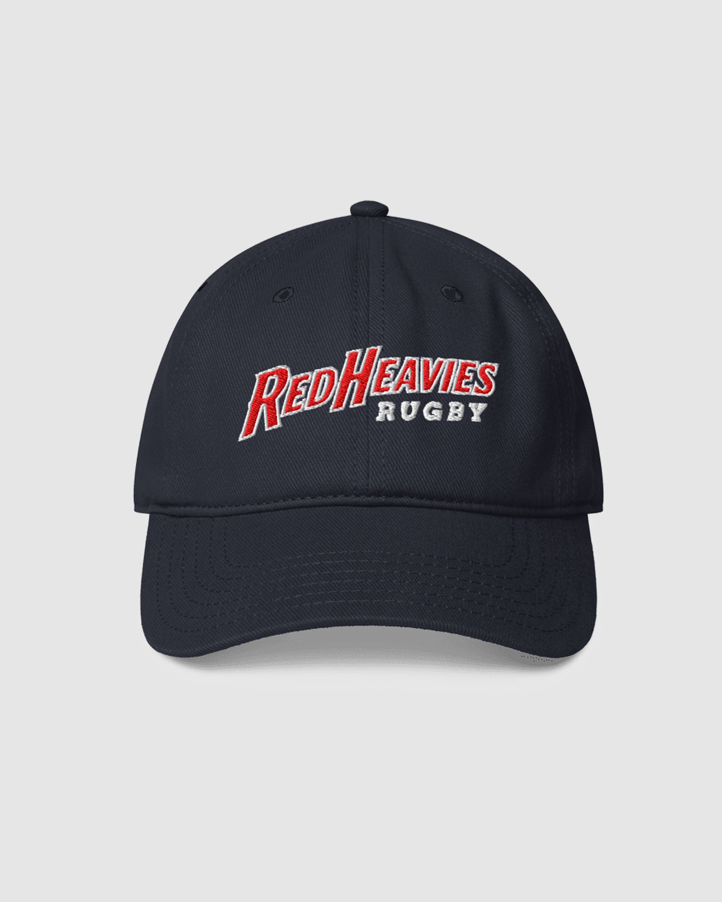 UQ Rugby Red Heavies Rugby Dad Cap - Dark Navy