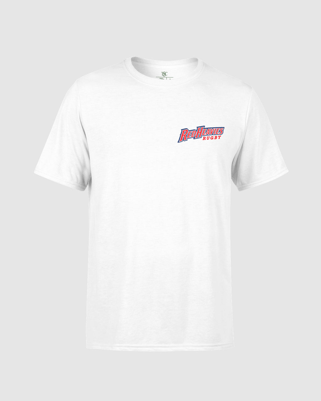 UQ Red Heavies Rugby T-Shirt - White