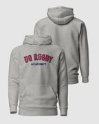 UQ Rugby Academy Hoodie - Grey