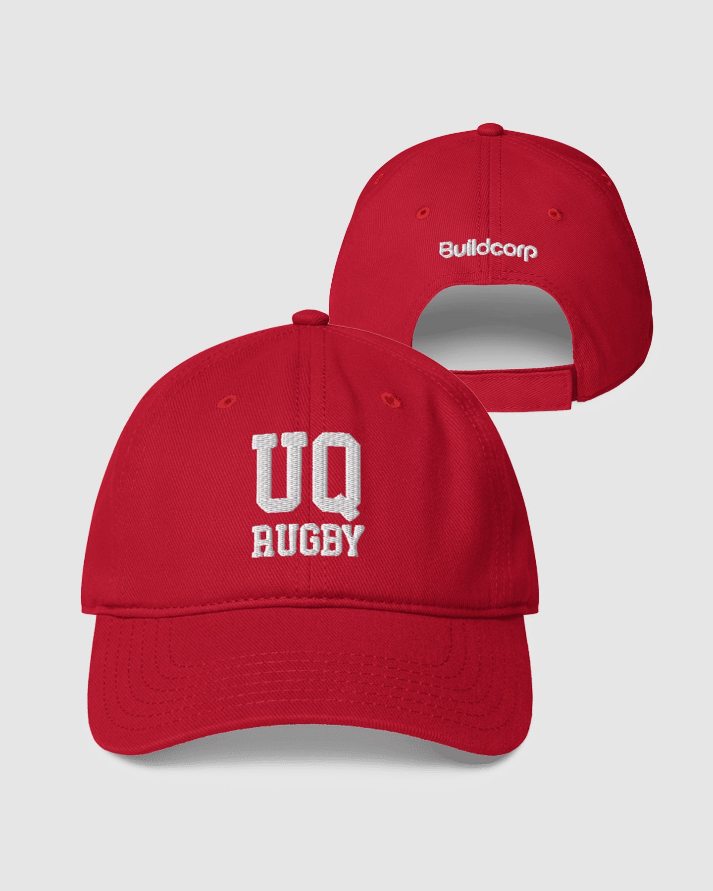 UQ Rugby Dad Cap - Red