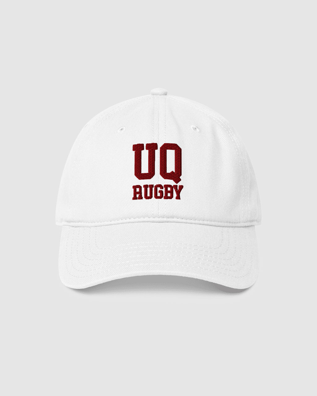 UQ Rugby Dad Cap - White