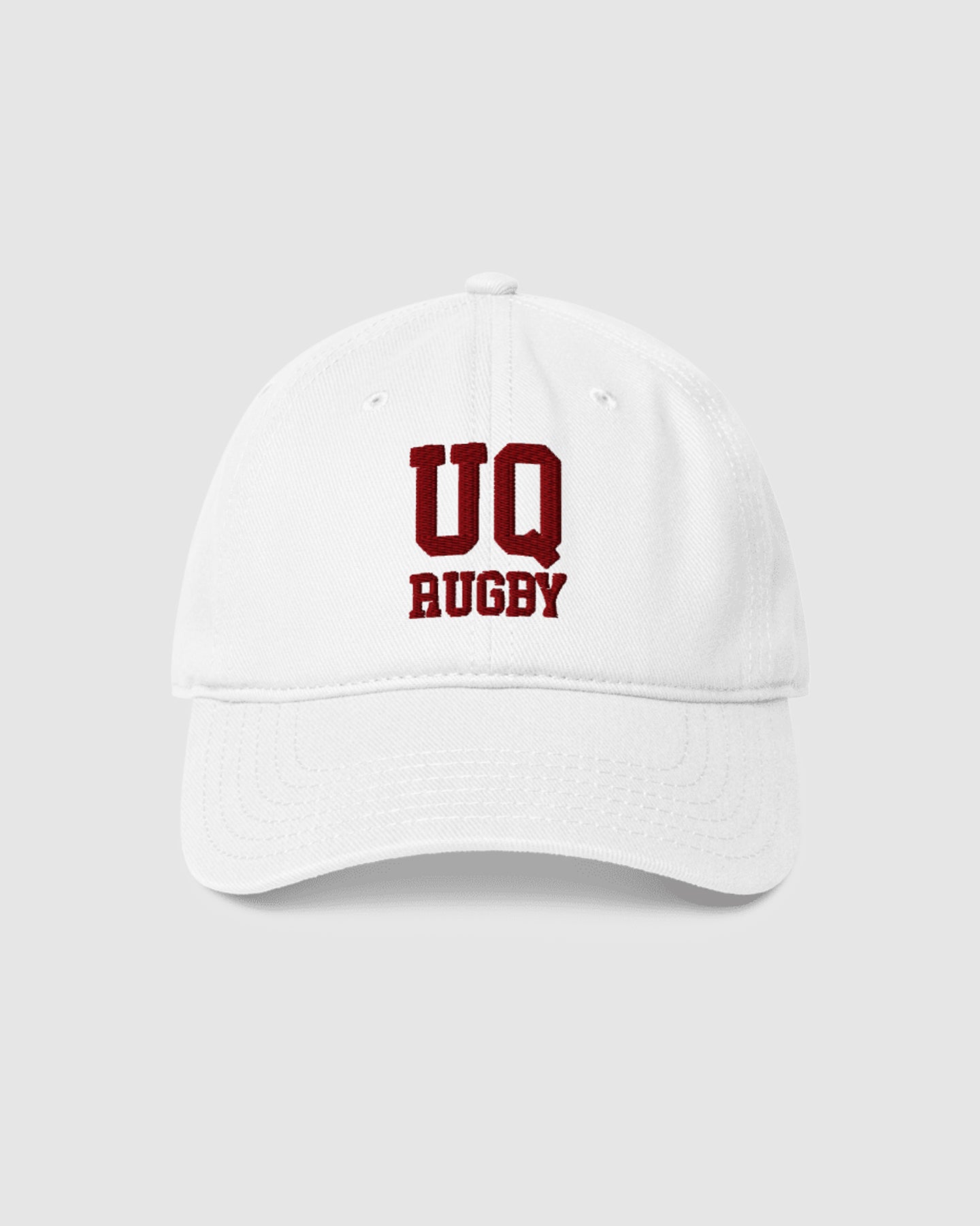 UQ Rugby Dad Cap - White