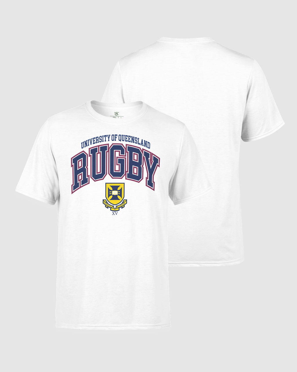 UQ Rugby XV T-Shirt - White