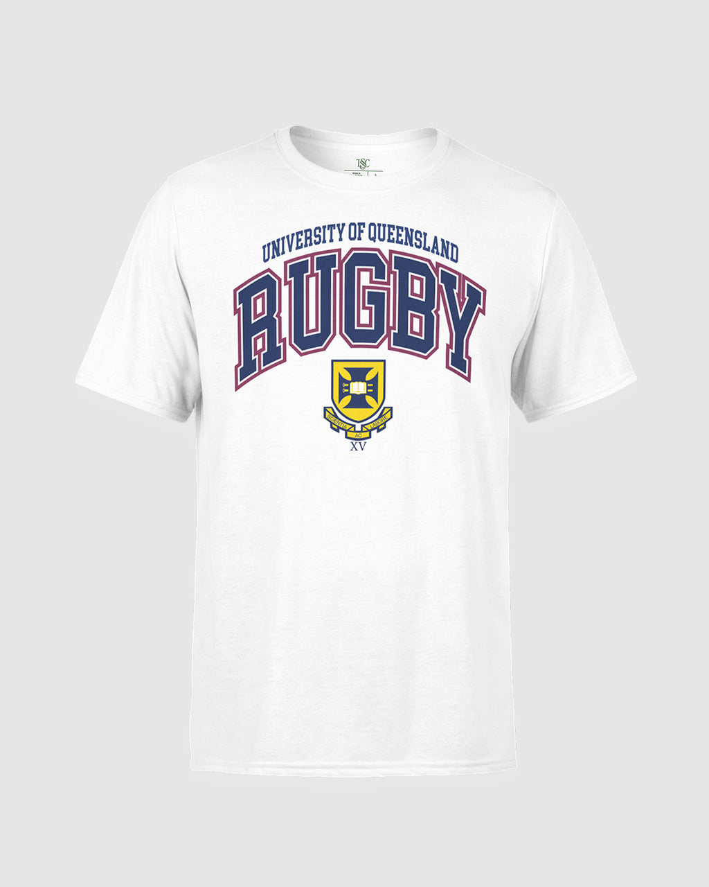 UQ Rugby XV T-Shirt - White