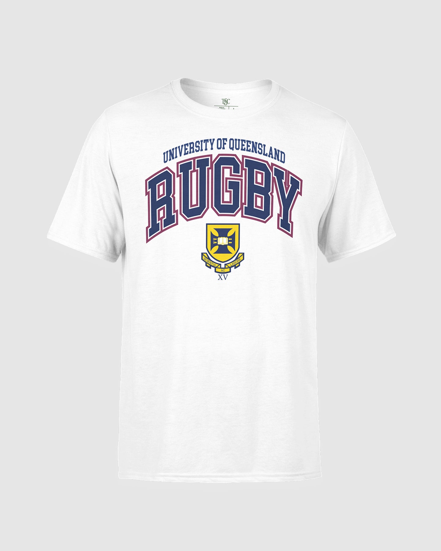 UQ Rugby XV T-Shirt - White