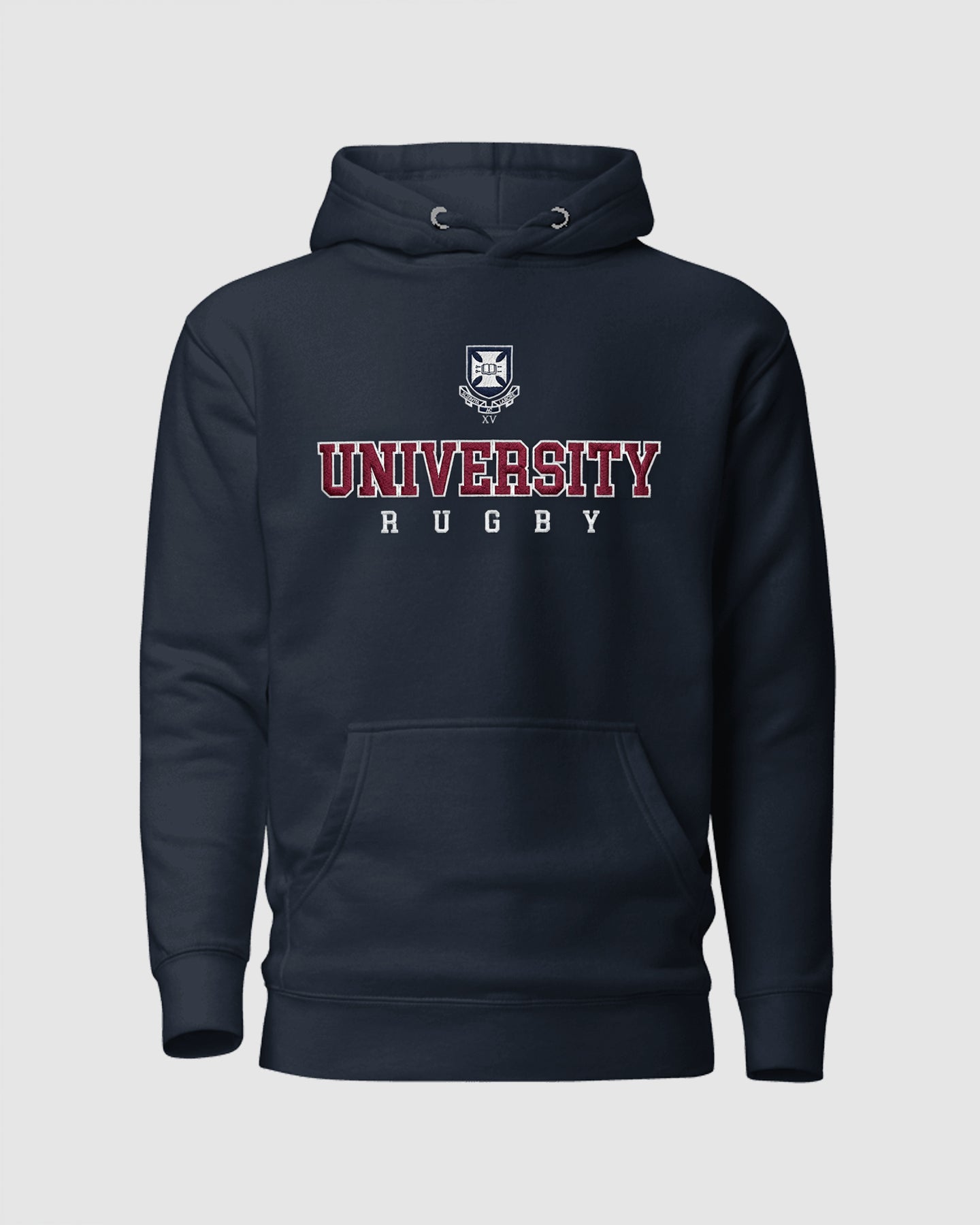 UQ University Rugby Hoodie - Navy